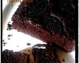 Foto langkah ke 9 dari resep Brownies toping Oreo.