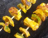 A picture of step 5 of Makhmali Paneer Tikka.