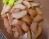 A picture of step 1 of Singhada veg uttapam.
