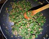 Ground beef with spinach and fresh tomatoes #allstarscontest recipe step 3 photo