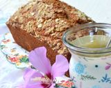 Foto del paso 3 de la receta: Budín integral de durazno y banana🧉