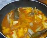 Foto langkah ke 4 dari resep Gulai ceker tahu simple.