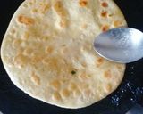 A picture of step 6 of Spicy missa (gram flour) paratha.