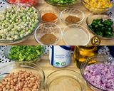 A picture of step 3 of Healthy And Proteinaceous Salad With Tahini Paste Dressing.