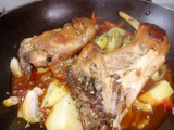 Pollo con Salsa Portuguesa