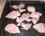 A picture of step 1 of Chicken tikka sandwiches.