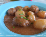 Foto del paso 14 de la receta: Albóndigas de pulpo en su jugo, con patatas baby
