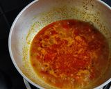A picture of step 4 of Sev Tameta nu Shak - 10 minutes Gujarati dinner sabji (with roti).