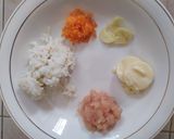 Foto langkah ke 1 dari resep MPASI 6+ Bubur Ayam Tofu.