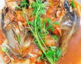 Hình bước làm 2 của món Cá nục kho cà(món chay)