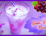 A picture of step 6 of Grape velvet drink.