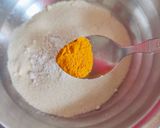 A picture of step 2 of गुजराती खमन ढोकला.