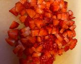 A picture of step 1 of Strawberry Milk.