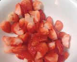 Hình bước làm 1 của món Sorbet sữa chua dâu tây 🍓🍓