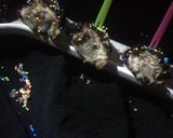 A picture of step 2 of Dark chocolate banana bread rolls.