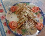 A picture of step 3 of Vegetable stuffed cheese grilled sandwich.