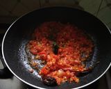 A picture of step 3 of Papad Curry.