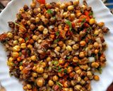 रोस्टेड चना चाट रेसिपी चरण 3 फोटो