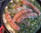 A picture of step 4 of Dutch Pea Soup.