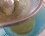 Mézes matcha torta fekete szezámmal recept fázis 6 fotója
