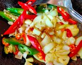 Foto langkah ke 4 dari resep Tempe Margarin Sauce Inggris ala Chef Muhammad - Masak 5 Menit.