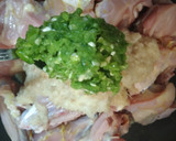 A picture of step 1 of Andhra Style Chilli Chicken.
