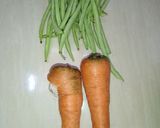 Foto langkah ke 1 dari resep Oseng wortel+buncis.