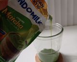 Foto langkah ke 2 dari resep Matcha Latte.