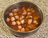 蒜苗鹹豬肉炊飯的食譜步驟4照片