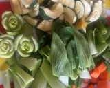 A picture of step 1 of Beef and Vegetable Soup.