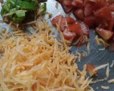 A picture of step 3 of Italian Chilla.