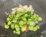 雙菇炒小黃瓜的食譜步驟4照片