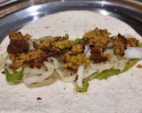 A picture of step 2 of Quick Falafel Wraps.
