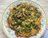 Foto langkah ke 3 dari resep Telur Dadar Kerang Dara.