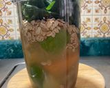 Foto del paso 2 de la receta: Jugo Verde con Espinacas y Frutas de Temporada con Avena