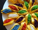 Hình bước làm 8 của món Xôi mít ngũ sắc