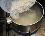 A picture of step 5 of Green rice (Zamarod pilaf).