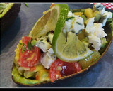 Foto del paso 4 de la receta: Ensalada de aguacate y mango con vinagreta de lima