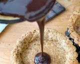 A picture of step 5 of Hazelnut Chocolate Tart.