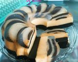 Foto langkah ke 8 dari resep Puding biskuit 3 lapis.