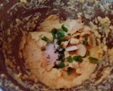 A picture of step 2 of High protein nutritious stuffed moong dal wrap.
