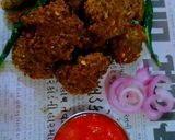 A picture of step 7 of Moong Dal Vada.