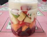 Cara Membuat 7 Fruit Salad no mayo 5