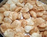 A picture of step 1 of Dahi puri chat.