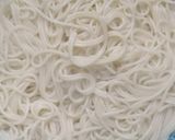 A picture of step 1 of Instant Chicken Vegetables Spaghetti.