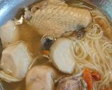 人蔘杏鮑菇土雞湯麵線的食譜步驟3照片