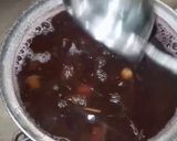 A picture of step 3 of Kashmiri tea(pink).