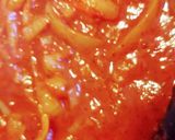 Tarhonyás,virslis lecsós egytálétel 🥘 recept fázis 2 fotója