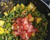 A picture of step 4 of French Beans Aloo ki Sabji.
