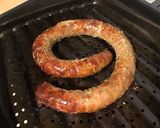 Une image de l'étape 5 de Maxi saucisse artisanale marinée ail,citron et romarin grillée au four.